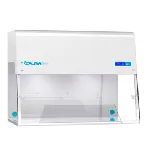 Ductless filtration fume hoods PLUG&PLAY. CRUMA. Model: G-4. Ext. dim WxHxD (mm): 1597x1195x850. Average face velocity (m/s): 0.5. Noise Level (dB): 50. Gross weight (Kg): 132.9