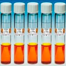 COD VARIO high range vial. Detection range: 0-15000mg/l O2. Number of pills, tests or ml: 25