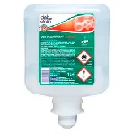 InstantFoam Complete 6x1L. For S010022665 dispenser, not included. Highly effective alcohol-based foam for hands, fragrance-free and colourant-free, with moisturising cream