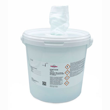 Deterlabo® HW, detergente higienizante, toallitas humectadas para superficies. 280mm x 170mm