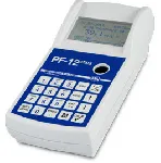 Fotómetro portátil PF-12Plus. MACHEREY-NAGEL. Sistema óptico: Rueda de filtros automática con 7 filtros de interferencia, insensible a la luz externa, para lecturas rápidas sin tener que tapar el portacubetas. Longitudes de onda: 345 nm / 436 nm / 470 nm / 540 nm / 585 nm / 620 nm / 690 nm más 1 posición para filtro adicional; LED de 860 nm para mediciones de turbidez. Rango fotométrico (ABS): ±3