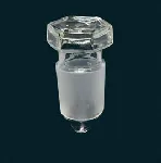 Hexagonal stopper. SCHARLAU. Cone: 24/29