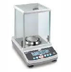 Analytical Balance ACJ 200-4M. KERN®. Readability (mg): 0.1. Capacity (g): 220. Reproducibility (mg): 0.2. Linearity (mg): ± 0.3. Minimum load (mg): 10. Verification option: 315965-201. Calibration: Internal