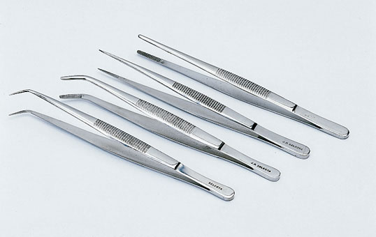 Dissecting forceps. Straight Blunt. Total length (mm): 140