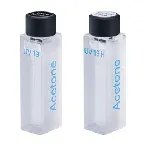 Set de filtros 667-UV119H. Contiene filtros líquidos UV19 and U19H. HELLMA®. Paso de luz (mm): 10 y 5. Longitud de onda de luz difusa (nm): 322 Cut-off. Con certificado de calibración. Calibración de luz difusa según USP <857> procedure A