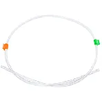 Tubos para bombas peristálticas MINIPULS®. GILSON. Para cabezales R1, R2, R4 y R8. Material: PVC. Código color: Naranja/Verde. Diámetro interno (mm): 0,38. Extensiones: GILF117953. Conectores: GILF117986. Caudal máximo (mL/min): 0,7.
