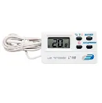 LT105 digital termometer. DOSTMANN. Temperature range (ºC): Room Temper­ature range: -?10°C~50°C. Freezer/?fridge range (external probe): -?50°C~+70°C. Resolution (°C): 0.1. Accuracy (ºC): ±1