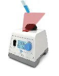 Stirrer Vortex /TX4. VELP®. Speed (rpm): Up to 3000. Operating mode: IR Sensor, continuous. Ø orbital (mm): 4,5. Display: LCD. Timer: 0-999:59. Power (W): 15. Weight (Kg): 2,7. Dim. WxHxD (mm): 150x130x165