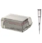 DIAMOND.Caja de puntas largas esteriles con filtro 10 ul 10 cajas de 96 ( 960 puntas) .GILSON
