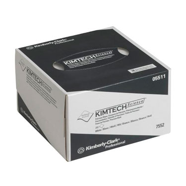 Precision wipes.Size(  mm): 114 x 214 . Pack of 280 wipes.  KIMTECH SCIENCE*