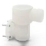 Válvula de ahorro de gas, para montaje directo en la entrada de cables de una cámara de guantes SICCO. Material: PP. Dimensiones: 75 x 120 x 130 mm (ancho x alto x profundo). Peso (g): 155