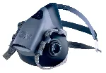 Half Mask 7501small size. 3M. Filter type: All bayonet filters