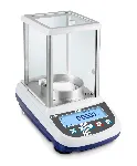 ALJ 160-4A analytical balance. KERN®. Readability (mg): 0.1. Weighing cap. (g): 160. Reproducibility (mg): 0.1. Linearity (mg): ± 0.3. Internal calibration