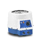SHM-200 series stirring heating mantle. COLE-PARMER. Capacity (ml): 100. Flask capacity (ml): 50 to 250. Power supply (W): 80. Dimensions WxHxD (mm): 175x133x260
