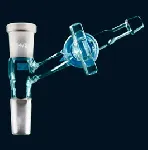 Adaptador Schlenk para uniones NS 14/23