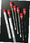 Sterile swab. DELTALAB. PS breakable body and cotton head. Presentation: Labelled tube