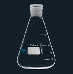 Erlenmeyer flask with threaded joint. SCHARLAU. Capacity (ml): 500. Socket: 29/32. Without stopper
