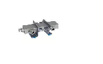 2-Way-Header, M16x1including universal mounting device forfixation at site.The 2-way-header and the TCS have to beconnected with an insulated hose of suitablelengthFor a direct connecting to the unitan additional ellbow connector #10159is required. Huber