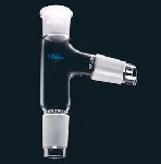 Distilling head, descending angle: 75º. SCHARLAU. Cone: 29/32. Socket: 29/32. Cone: 29/32