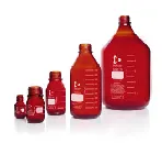 DURAN® Original GL 45 Laboratory Bottle GL 45, amber, without screw cap, 750 mL