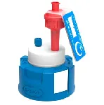 Safety Cap I (V2.0), Ø 3,2 for GL45. SCAT®. GL45 Screw caps and venting valve (HPLC). Supplied with 1 PFA fitting 1.6 mm, 1 PFA fitting 2.3 mm, 1 PFA fitting 3.2 mm connector and 1 air valve. Connectors (ext. Ø mm): 1x3.2 mm (1/8').