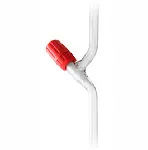 Burette. SCHARLAU. Straight burette, spindle stopcock. Cap. (ml): 50. Division (ml): 1/10