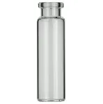 Vial Headspace para encapsular de 20 mL N 20 transparente, fondo plano, cuello para encapsular DIN plano. MACHEREY NAGEL. Diámetro exterior (mm): 22,5. Altura exterior (mm): 75,5 