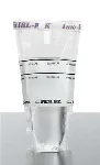 Sterile Thio-bags® for water sampling. WHIRL-PAK®. Description: With white writting zone. Cap. (ml): 118. Dim. (mm): 75x185. Fill line (mL): 100.