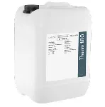 Termofluido Therm 180. LAUDA. Tipo de sustancia química: Aceite de silicona. Rango temperatura (ºC) en sistema abierto: 0 a 180. Rango temperatura (ºC) en sistema cerrado: -. Volumen (L): 10. Viscosidad, cinemática a 20 °C (mm2/s): 23