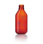 DURAN® pressure plus+ GL 45 Laboratory Bottle, amber, without screw cap and pouring ring, 1000 mL