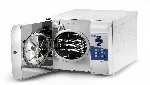 Autoclave Autester. J.P. SELECTA. Model: Autester ST DRY PV-B 12. Drying cycle: Yes. Cap. (l): 12. Temp. (ºC): 121-134. Pressure (bar): 1 and 2. Regulation: Microprocessor. Position: Desktop horizontal. Dim. HxWxD (cm): 39.2x48.7x60