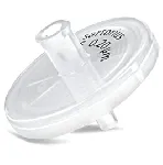 Filtros de jeringa Minisart® SRP. SARTORIUS. Membrana: Politetrafluoroetileno (PTFE). Ø (mm): 25. Tamaño poro (µm): 0,2. Estéril: Si. Entrada: Luer Lock hembra. Salida: Luer Slip macho. Hidrofóbico.