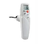 pH meter testo 205. TESTO. One-hand pH/°C measuring instrument with penetration probe, storage cap, belt/wall holder. Measuring range: 0 to 14 pH 0 to 60 ºC 