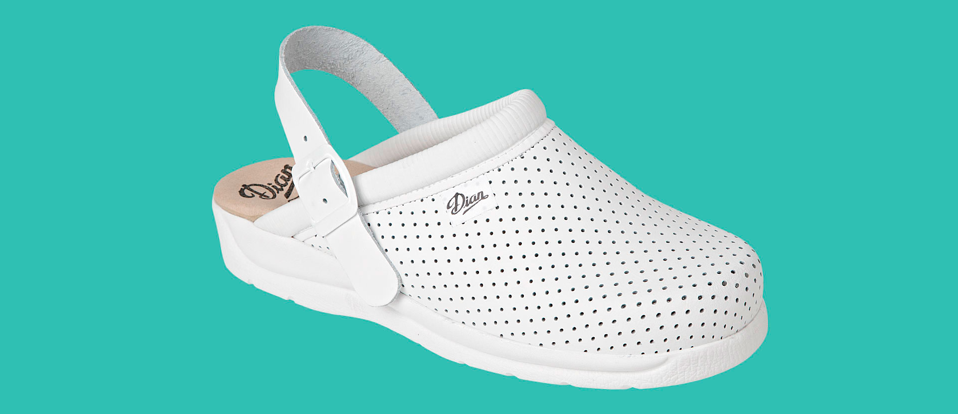 Zueco Piel Mod PISA Con Correa Color Blanco T 38 Scharlab zueco-piel-mod-pisa-con-correa-color-blanco-t-38-scharlab