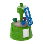 Safety Cap III, GL45, GreenLine, PEEK. SCAT®. GL45 thread and air valve (HPLC). Supplied with 1 change indicator,  3 x 1.6 mm PE connector, 3 x 2.3 mm PE connector, 3 x 3.2 mm PE connector, 1 air valve, 2 x PE blind plugs and 1 labelling field. Suitable for PFAS analysis of polyfluorinated chemicals (formerly PFCs) according to DIN 38407-42 or 38414-14.