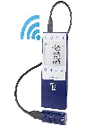Medidor digital de CO2, temperatura y humedad con registro de datos, conectado mediante Wi-Fi TraceableLIVE® con alertas en tiempo real. TRACEABLE. Parámetros: CO2, temperatura y humedad. Rango: 0,00 a 20,00%, 0,00 a 50,00°C, 0,00 a 95,00% (sin condensación). Precisión: 4% de la lectura + 1% escala completa, ± 0,4°C, ±3% RH (5 a 75%) resto ±5% RH. Resolución: 0,01%, 0,01°C, 0,01% HR. 