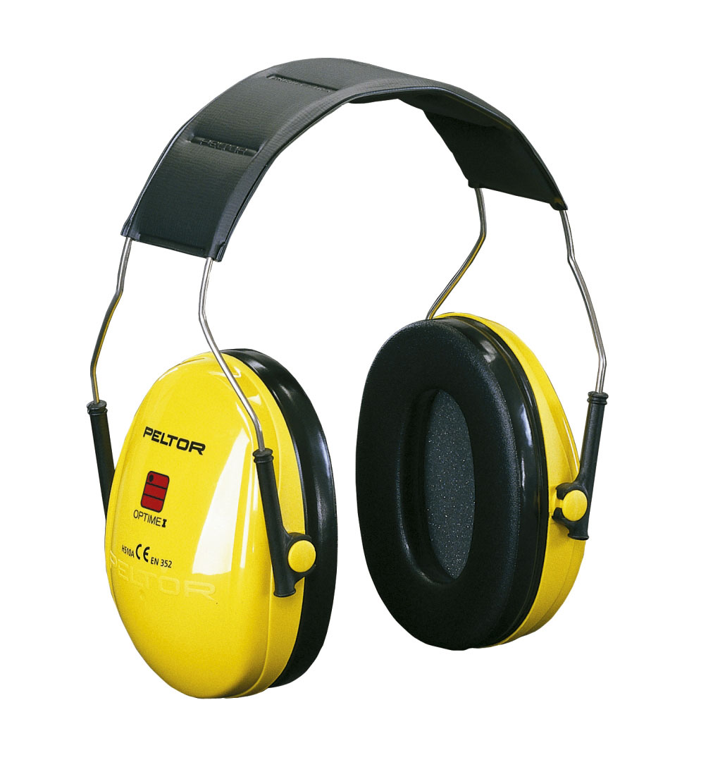 Ear Protector. 3M. Standard ear protector. Model: H510A. Version: Optime I ear defender with headband. SNR value (%): 27