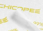 Microfibre Light cloth, yellow,  34x40cm, 40 sheets per pack