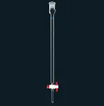 Chromatographic column with indentations and NS socket. SCHARLAU. Usable length (mm): 400. Inner Ø column (mm): 40. Cap. (ml): 500. Socket: 29/32