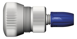Connector without valve. Type: 2-ways big-small. Bore (mm): 1,5
