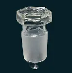 Hexagonal stopper. SCHARLAU. Cone: 10/19