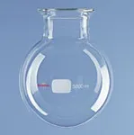 Reaction vessel, 20000 ml, spherical, with flat flange 100 mm