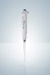 Labopette¨ adjustable-volume automatic pipette. HIRSCHMANN. Range (µl): 2-20. Subdivisions (µl): 0,02. Inaccuracy (%): 1,0. CV (%): 0,5. Tips: Yellow 1-200