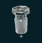 Hexagonal stopper. SCHARLAU. Cone: 45/40