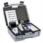 Multiparametric portable PC 70 XS, with suitcase, pH electrode, low cost, cell with CAT, low cost, and solutions. Software included.
