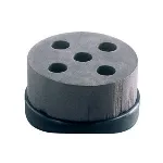VELP®. Foam stand for n° 5 test-tubes Ø 16mm. Accessory for stirrers Vortex Velp. For models: ZX3, ZX4, TX4, Classic, Wizard