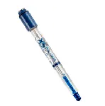 XS Polymer S7 pH electrode, pH range 0 to 14, temp. -10 to 80°C, glass body. Polymer electrolyte. Without cable, S7 head. For drinking water, residues, brines, emulsions, suspensions, etc.