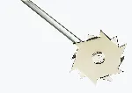 Stirring shaft. IKA®. R 1300 Dissover stirrer. Ø stirrer (mm): 80. Ø axis (mm): 8. Axis length (mm): 350. Speed (rpm): 2.000