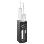 Cubetas compacta para medidas de flujo continuo, con 2 conectores de tornillo M 6 x 1 y tubos de FEP. HELLMA®. Tipo:170.700-QS. Paso luz (mm): 0,5. Dim. AnxAlxPr (mm): 12,5x35x12,5. Volumen (µL): 31. Dim. Apertura AnxAl (mm): 3,5x17,5. Altura centro (mm): 8,5-17. Rango de longitud de onda (nm): 200-2.500