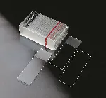 Cover slip and Slide. MENZEL-GLASER. Cover slip 22x22mm